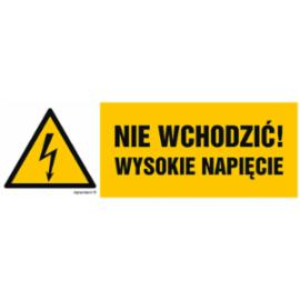 HB024 - Nie wchodzić wysokie napięcie