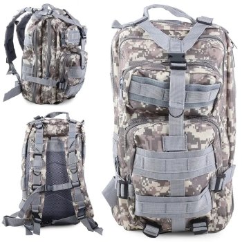 PLECAK WOJSKOWY TAKTYCZNY 30L Biały 14359_B - 43x24x25 cm