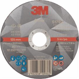 Tarcza do cięcia, T41 - 125 mm x 1,6 mm x 22 mm 3M-TARCZC-T41