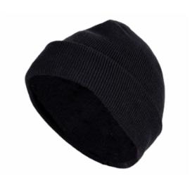 Czapka ocieplana z dzianiny Polstar, dwuwarstwowa, wywijana, 100% akryl, gramatura 250g/m2, uniwersalna na zimę, jesień i wiosnę