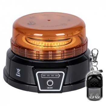 LAMPA BŁYSKOWA 20W 45XLED 10W MAGNES PILOT