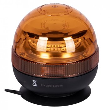Lampa błyskowa 45x LED R65 R10 błysk ostrzegawczy NA MAGNES