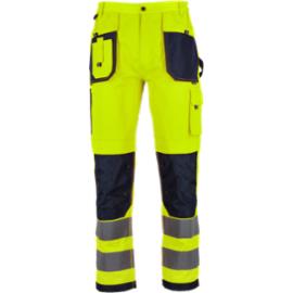 Spodnie robocze odblaskowe STALCO BASIC NEON LINE, ostrzegawcze, certyfikowane