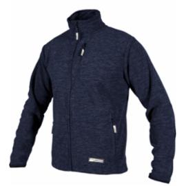Bluza polarowa męska ocieplana STALCO PERFECT NAVAS M, rozpinana, z wysoką stójką, odzież BHP