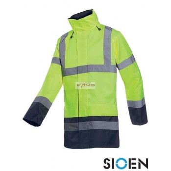 SI-BOTLEY - kurtka przeciwdeszczowa odblaskowa - L-2XL.