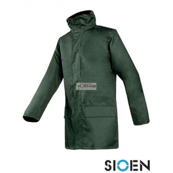 SI-FINDON - kurtka przeciwdeszczowa, kaptur chowany w kołnieżu, 100% poliestru z powłoką PU - M-3XL.