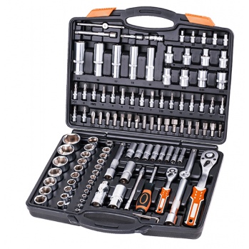 ZESTAW KLUCZY NASADKOWYCH 1/4'', 1/2'; Torx, bit: Philips, Pozidriv, HEX... - 111 ELEMENTÓW.