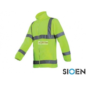 SI-SHELFORD - odblaskowy polar z pasami odblaskowymi, GO/RT 3279 - pomarańczowy - 2 kolory - S-3XL.