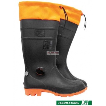 BFPVC13148 - buty zawodowe FLUO, wierzch i spód pianka PCV - 40-47.