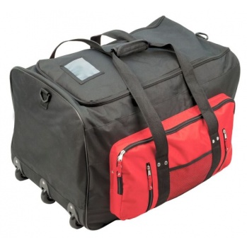 B907 - torba na kółkach z wieloma kieszeniami 2 kolory - 60cm x 40cm x 42cm.