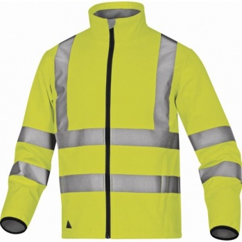 LEGA - kurtka 'softshell', poliester, 3 warstwy laminowane 2 kolory - S-3XL.