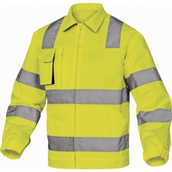M2VHV - ostrzegawcza bluza robocza MACH2 z bawełny i poliestru 2 kolory - S-3XL.