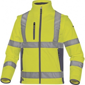 MOONLIGHT2 - kurtka 'softshell' 2w1 odpinane rękawy, poliester i elastan, 3 warstwy laminowane 2 kolory - S-3XL.