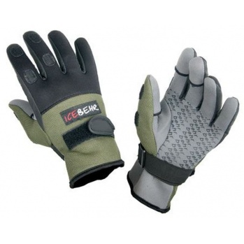 Behr ICEBEHR - Rękawice Neoprenowe SUOMI-WINTER, 3 odpinane palce, 90% neopren - M-2XL.