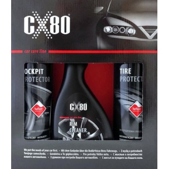 CX80 - Zestaw do pielęgnacji samochodu.