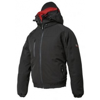 DEER 04523 - Kurtka softshell ocieplana, przeciwdeszczowa i oddychająca, kaptur, 4 kieszenie - S-3XL.