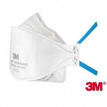 3M-MAS-P2-9322G3 - Półmaska filtrująca Aura™ 9322+Gen3 - uni