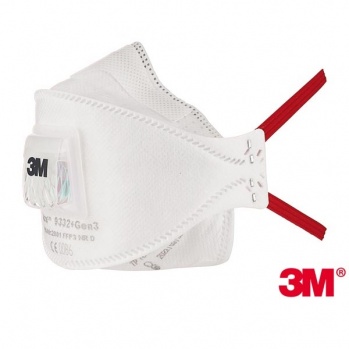 3M-MAS-P3-9332G3 - Półmaska filtrująca Aura™ 9332+Gen3 - uni