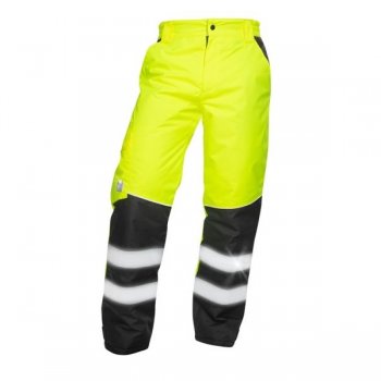 HOWARD - nieprzemakalne spodnie hi-viz z elementami odblaskowymi, 100 % poliester - 2 kolory - S-5XL.