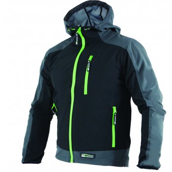 JAY - KURTKA SOFTSHELL SPORTOWA Z KAPTUREM, ELASTYCZNY MATERIAŁ