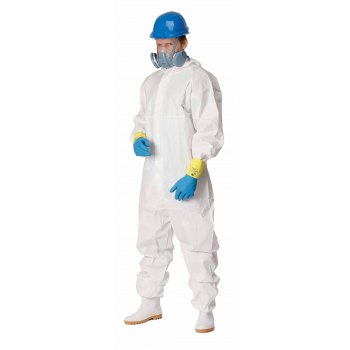 CHEMSAFE 500 - Antystatyczny kombinezon ochronny z kapturem, CE III, typ 5 i 6