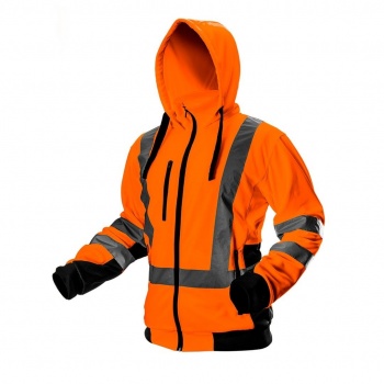 Neo 81-746 - Bluza robocza ostrzegawcza, z kapturem, 100% poliester