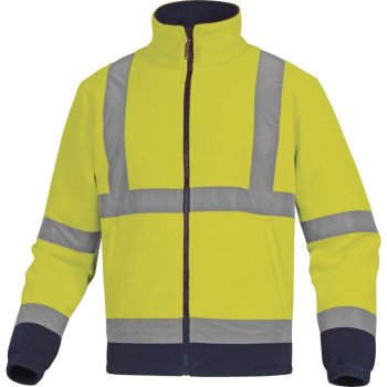 ZENITH - bluza ostrzegawcza z polaru poliestru, montaż szelkowy i poziomy - 2 kolory - S-3XL.