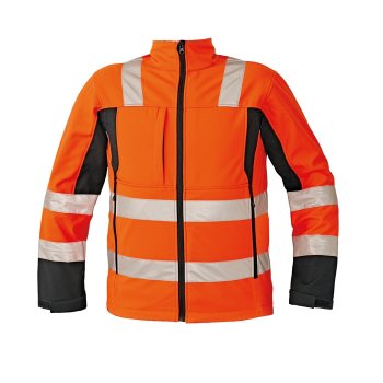 MALTON - softshellowa kurtka zimowa, odblaskowe taśmy, rozm. S-3XL, 2 kolory