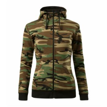 Camo Zipper C20 - ADLER - Bluza damska, 300 g/m², 65% bawełna, 35% poliester - 3 kolory - XS-2XL.