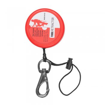 AY 013 - Samozwijająca linka narzędziowa + sznurek, maksymalne obciążenie 2 kg - 115 cm.