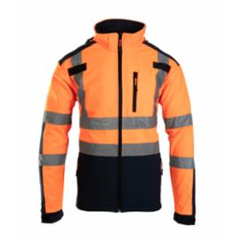 AFSO - BRIXTON FLASH SOFTSHELL BF005 Z PASAMI ODBLASK. KAT 2 KLASA2 - 2 KOLORY - S-3XL.