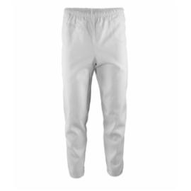 AWSP - BRIXTON WHITE SPODNIE DO PASA HACCP, POLIESTER/BAWEŁNA (65% /35%), 190G/M2 - S-3XL