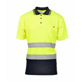 AFKP - BRIXTON FLASH KOSZULKA POLO, POLIESTER/BAWEŁNA (50% / 50%), 160G/M2, 2 KOLORY - S-3XL