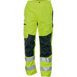 TICINO - nieocieplane spodnie ochronne do pasa Hi-Vis 100% poliester 300D Oxford/PU - S-3XL.