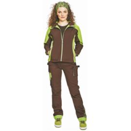 YOWIE Damska kurtka z kapturem z lekkiego softshellu 2 kolory - XS-2XL.