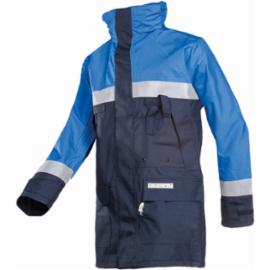  DUFFEL 3074 - Jesienno-zimowa kurtka z kapturem, antystatyczna, niepalna, odporna na środki chemiczne - S-3XL.
