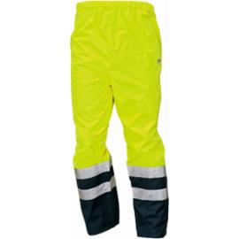 EPPING NEW - nieocieplane spodnie robocze do pasa Hi-Vis bez podszewki z taśmami odblaskowymi - 2 kolory - S-3XL.