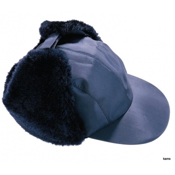 NORDIC Czapka ocieplana - kolor granatowy - UNI.
