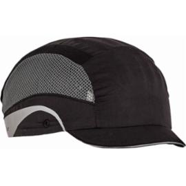 Czapka ochronna HardCap™ AeroLite™ HDPE lekka wentylacja wstawki odblaskowe wykończenie hydrofobowe długość daszka 2,5cm HARDCAP 