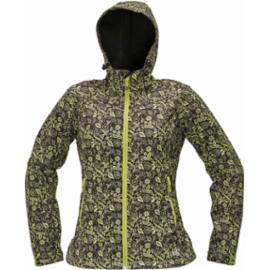 YOWIE PRINTED - Damska kurtka softshellowa z kapturem 2 kolory - XS-2XL.
