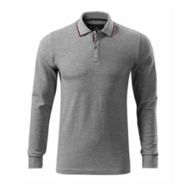 Contrast Stripe LS 258 - ADLER - Koszulka polo męska, 200 g/m² - 5 kolorów - S-3XL
