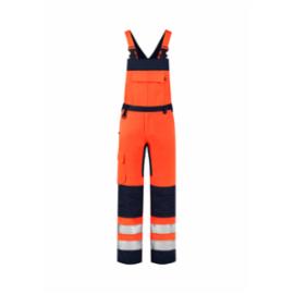 Bib & Brace High Vis Bicolor T68 - ADLER - Spodnie robocze ogrodniczki unisex, Cordura®, 280 g/m², 80 % poliester, 20 % bawełna - 2 kolory - 44-62