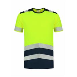 T-Shirt High Vis Bicolor T01 - ADLER - Koszulka unisex, 180 g/m², 100 % poliester - 2 kolory - S-3XL
