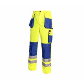 PROMAN 260 SP - spodnie do pasa wykonane z wytrzymałej na rozdzieranie i tarcie tkaniny typu Twill o składzie 65% z poliester i 35% bawełna
