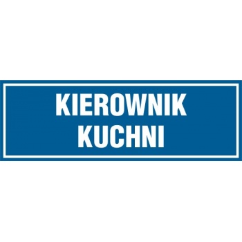PA110 Piktogram Kierownik kuchni