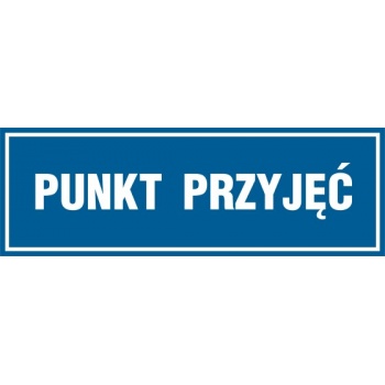 PA125 Piktogram Punkt przyjęć