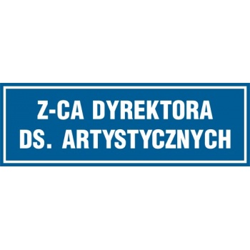 PA131 Piktogram Z-ca Dyrektora ds. artystycznych