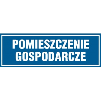 PA017 Piktogram Pomieszczenie gospodarcze