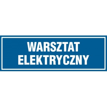 PA243 Piktogram Warsztat elektryczny
