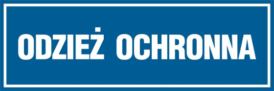 PA329 Piktogram Odzież ochronna 